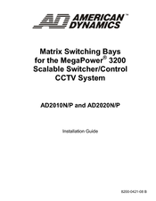 American Dynamics MegaPower 3200 Installation Manual