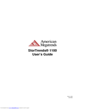 American Megatrends StorTrends 1100 User Manual