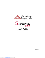 American Megatrends StorTrends 1312-J User Manual