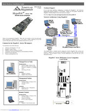 American Megatrends MegaRAC 780 Series Quick Install Manual