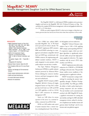 American Megatrends MegaRAC M300V Datasheet