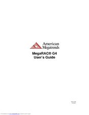 American Megatrends MegaRAC G4 User Manual