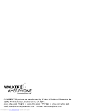 Ameriphone AM6000 User Manual