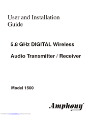Amphony 1500 User And Installation Manual