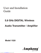 Amphony L1520 User And Installation Manual