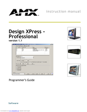 Amx Modero NXD-CV7 Instruction Manual