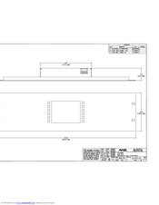 Amx AXM-MLC Dimensional Drawing