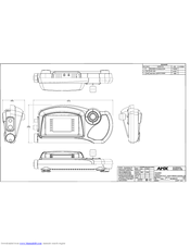 Amx AXP-PLV Dimensional Drawing