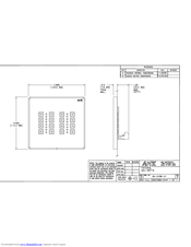 Amx AXU-MSP16 Schematic Diagram