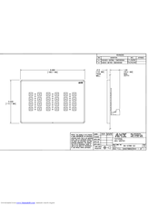 Amx AXU-MSP24 Schematic Diagram