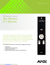 Amx Mio Modero R-1 Datasheet