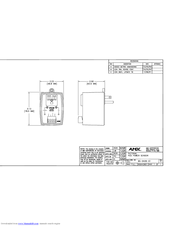Amx PCS Dimensional Drawing