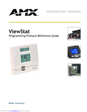 Amx VIEWSTAT PROGRAMMING PROTOCOL Instruction Manual