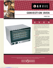 Anvil America COA8005 Proton Electric Convection Oven 4 Shelves