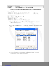 Anycom CF-300 Technical Note