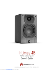 Aperion Audio Intimus 4B Harmony SA Owner's Manual