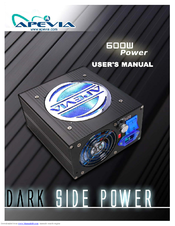 Apevia Dark Side Power ATX-AS600W User Manual