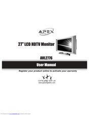 Apex Digital AVL2776 User Manual