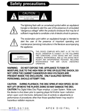 Apex Digital PD-100 User Manual