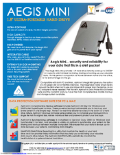 Apricorn Aegis Mini A18-USB 240GB Specifications