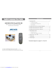 Archos DVR 20 User Manual