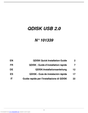 Archos QDisk Quick Installaion Manual