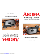 Aroma Gameday Cooker ADF-190C Instruction Manual