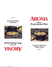 Aroma AEW-355 Instruction Manual & Recipe Manual