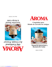 Aroma AIC-305EM Instruction Manual & Recipe Manual