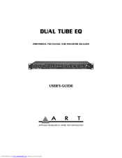 Art DUAL TUBE EQ User Manual