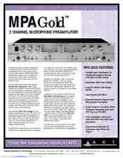 Art MPA Gold Specifications
