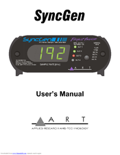 Art SyncGen User Manual