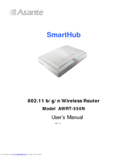 Asante SmartHub AWRT-550N User Manual