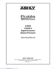 Ashly PROTEA SYSTEM II 3.24CL-d Operating Manual