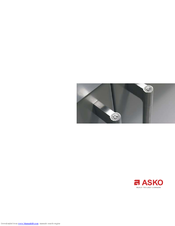 Asko D1886 Brochure & Specs