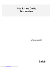 Asko D3350 Use And Care Manual