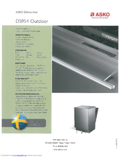 Asko D5954 Specifications