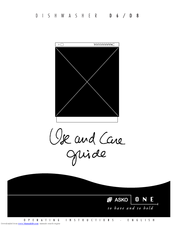Asko D8 Use And Care Manual