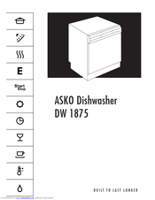 Asko DW1875 User Manual