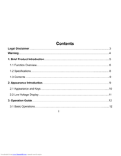 Astone RUMBA 1000 Operation Manual