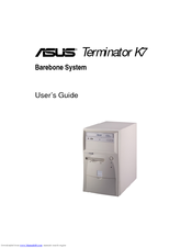 Asus Terminator K7 User Manual