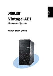Asus Vintage AE1 Quick Start Manual
