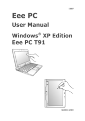 Asus T91MT - Eee PC User Manual