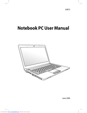 Asus UL80Ag-A1 User Manual