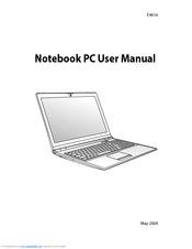Asus UX50V-RX05 User Manual
