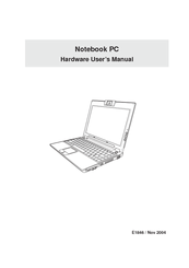 Asus W5A Hardware User Manual