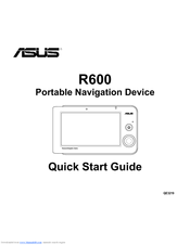 Asus R600 - Auto Light Sensor PND Quick Start Manual