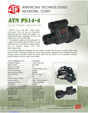 Atn PS14-4 Specifications