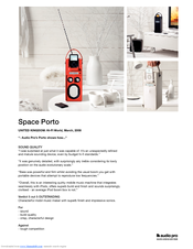 Audio Pro PORTO P-101 Features
