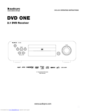 Audio Pro STEREO ONE User Manual